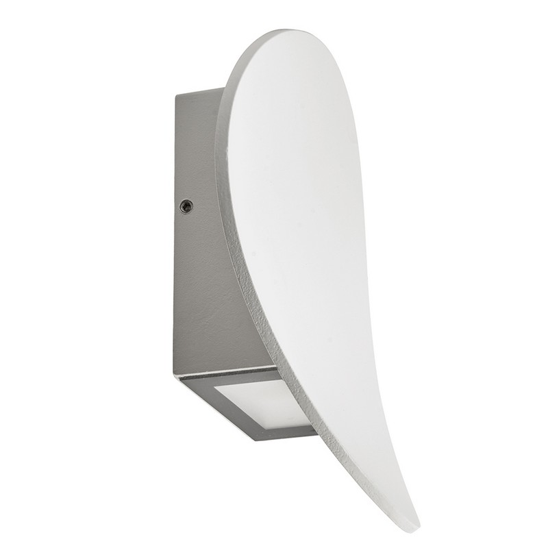 Уличные настенные светильники Светильник уличный светодиодный Feron DH507 7W 520Lm 3000K белый 48367 