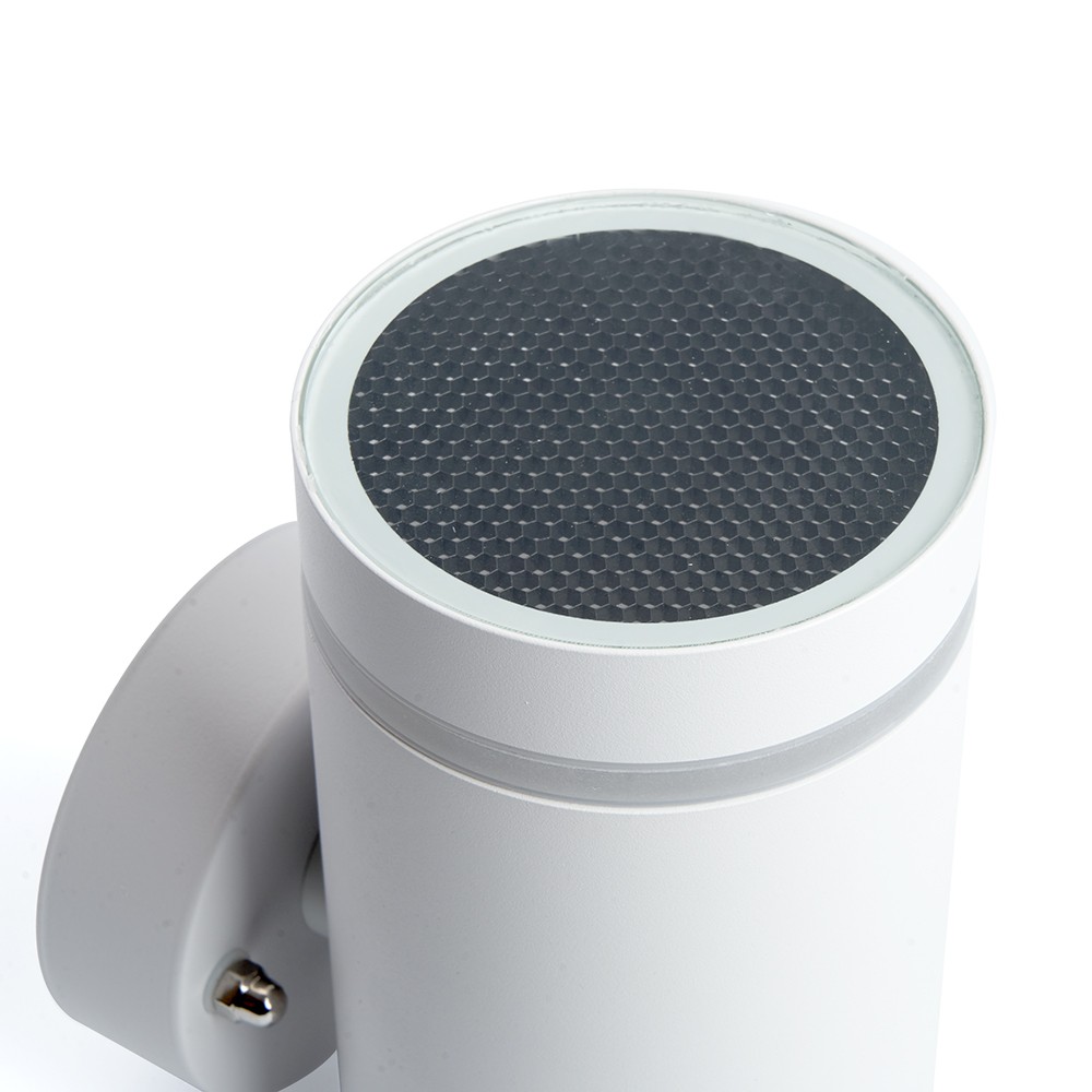 Уличные настенные светильники Светильник садово-парковый Feron DH1001 на стену  GX53 230V белый 48315 