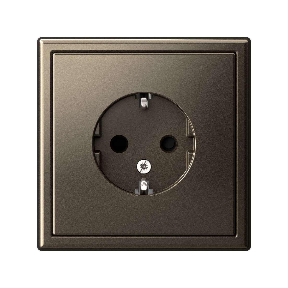 ArtGallery Мокко Розетка Systeme Electric ArtGallery Мокко с заземлением со шторками 16А GAL000645