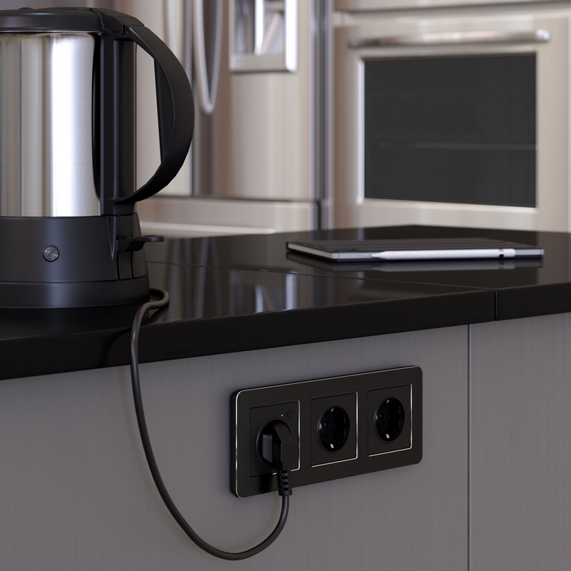 Рамки Werkel Platinum Рамка Werkel на 3 поста Platinum черный алюминий W0032608