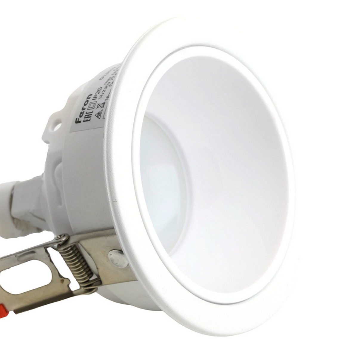 Встраиваемые светодиодные светильники Светильник встраиваемый Feron DL3102 MR16 G5.3 белый 51398 