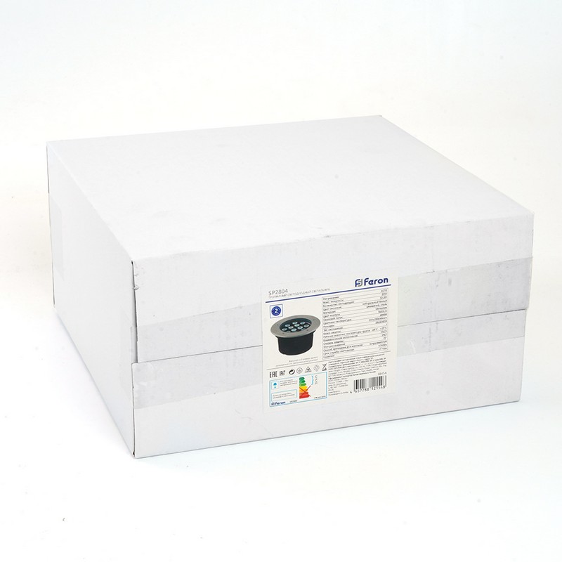 Светодиодные ландшафтные светильники Светодиодный светильник тротуарный (грунтовый) Feron SP2804 20W 12V 4000K IP67 48454 