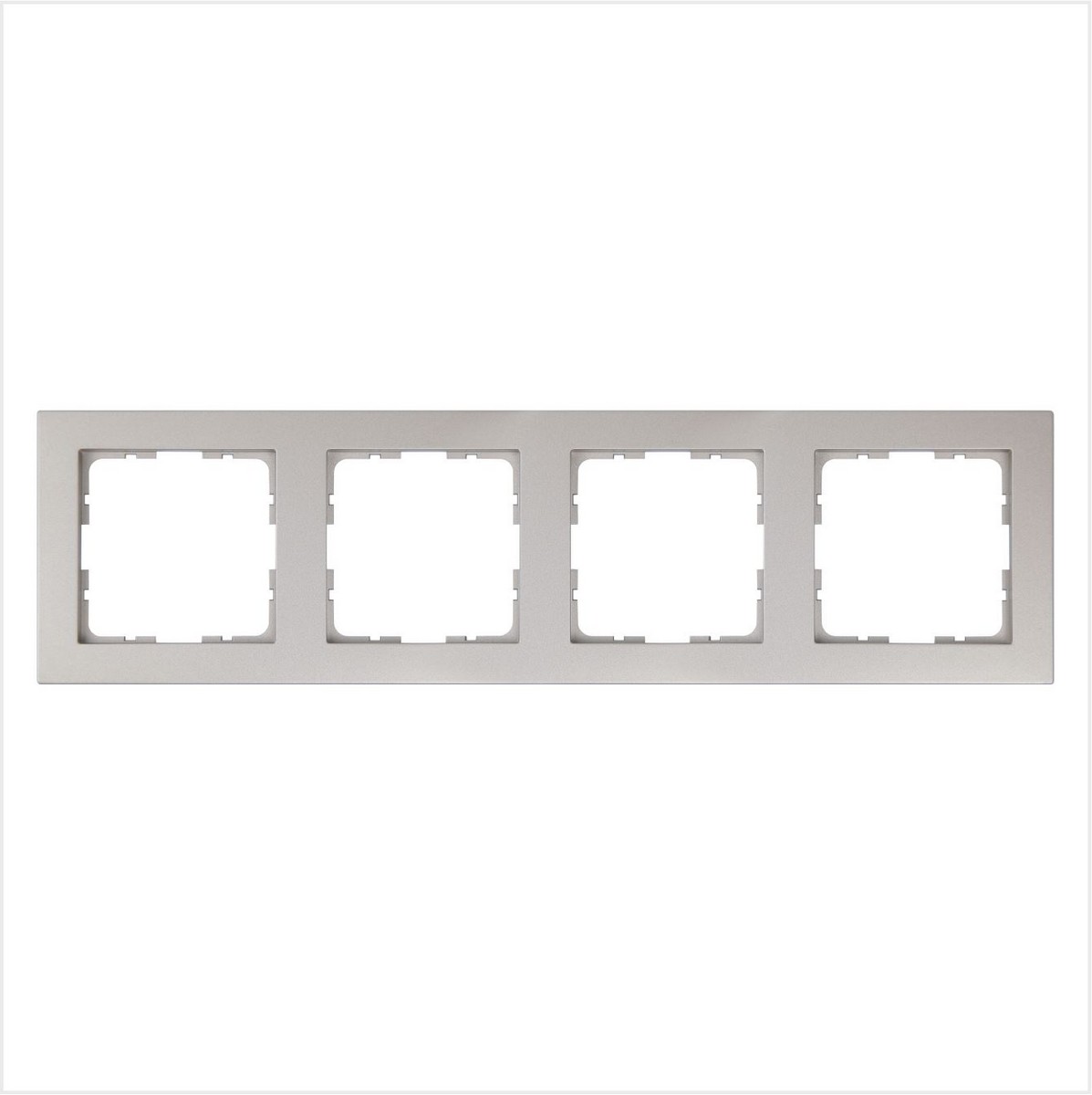 JASMART G - розетки и выключатели Рамка JASMART G-Classic 4-постовая шампань G1004CH