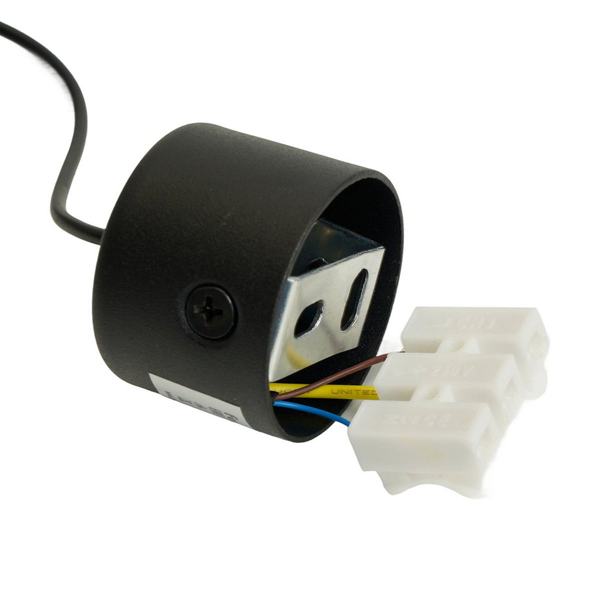 Подвесные светодиодные светильники Светильник потолочный Feron ML1008 Barrel LUNA levitation на подвесе MR11 черный 51377 