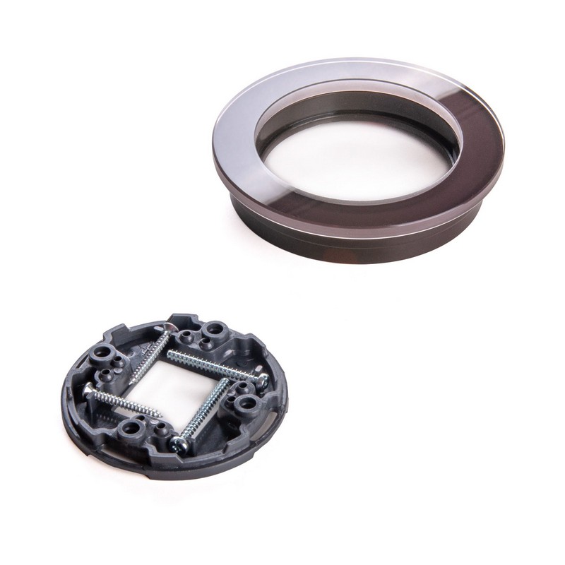 Werkel Ретро Рамка Werkel на 1 пост Favorit Runda (Коричневый) W0015114