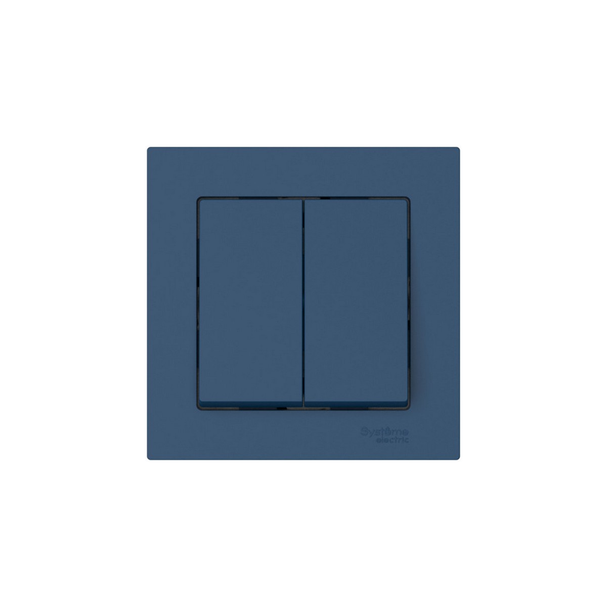 AtlasDesign Аквамарин Выключатель SE AtlasDesign Аквамарин 2-клавишный в сборе быстрозажим. клем. ATN001152S