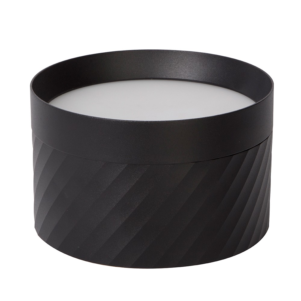 Накладные светодиодные светильники Светильник потолочный Feron HL371 25W GX70 черный 48737 