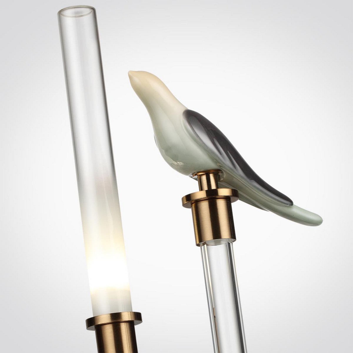 Настольные лампы Настольная лампа ODEON LIGHT EXCLUSIVE 5431/2TL LARK LED 