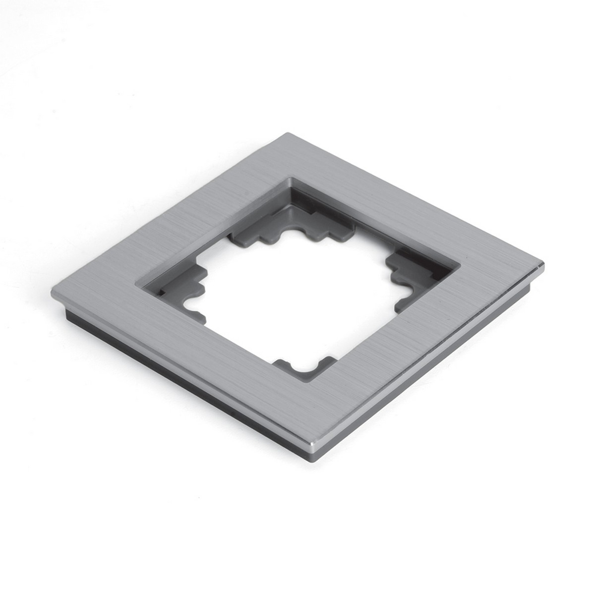 Катрин - Розетки и выключатели Stekker Рамка 1-местная металл STEKKER MFR00-7001-03 Катрин серебро 50011