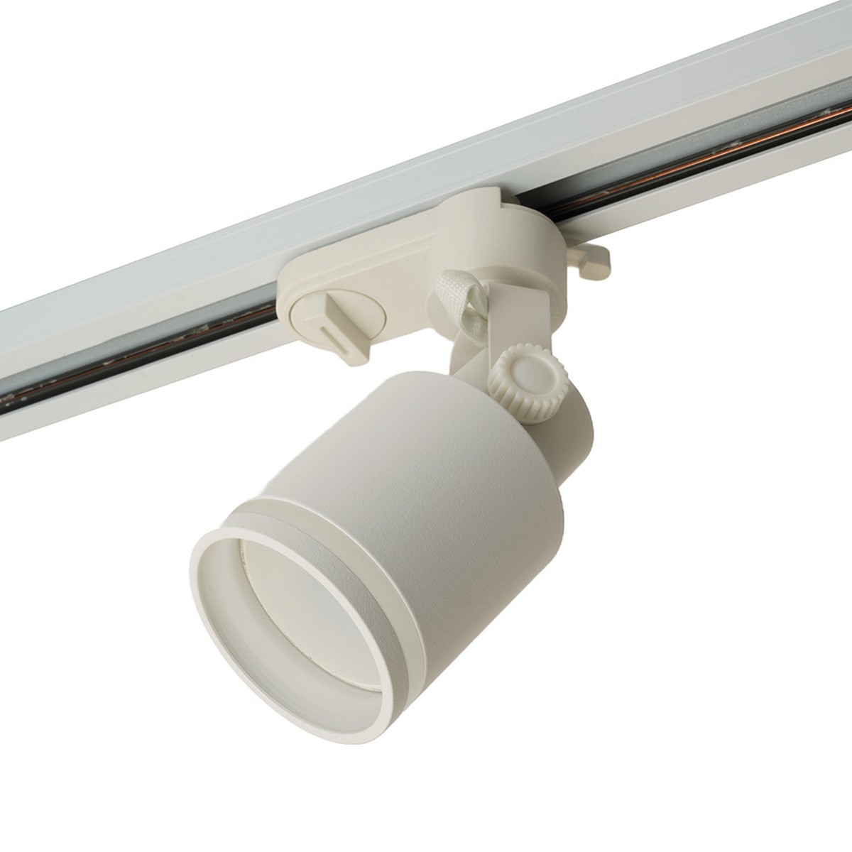 Трековые светодиодные светильники Светильник Feron AL188 трековый под лампу GU10 белый 48706 