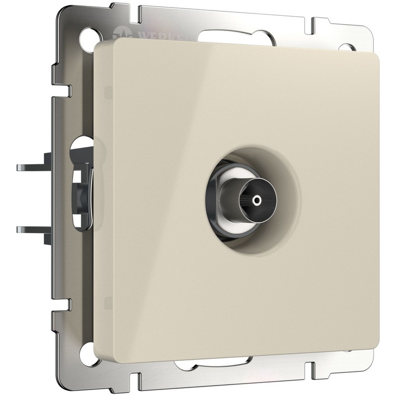 Werkel Слоновая кость механизмы ТВ розетка Werkel оконечная слоновая кость W1183003