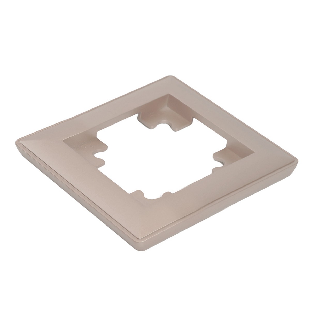 Катрин - Розетки и выключатели Stekker Рамка STEKKER 1-местная Катрин пластик шампань PFR00-7001-02 39802