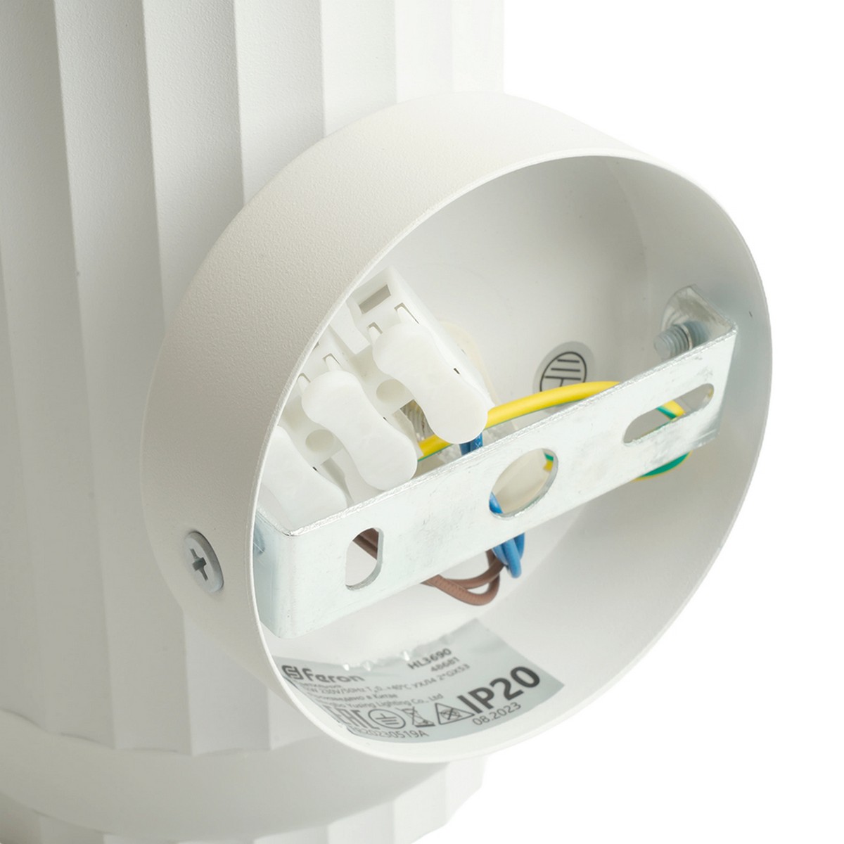 Накладные светодиодные светильники Светильник настенный Feron HL3690 OLYMPUS GX53 белый 48681 