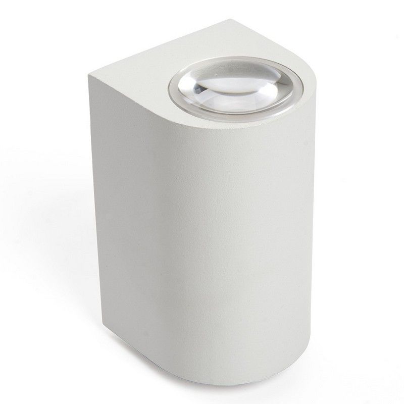 Уличные настенные светильники Светильник уличный светодиодный Feron DH053 2*5W 800Lm 3000K белый 48479 