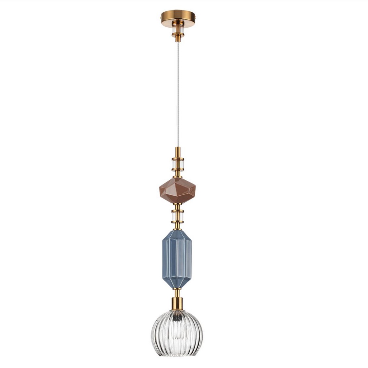 Подвесные светодиодные светильники Подвес ODEON LIGHT EXCLUSIVE 5414/1D TERRA E14 