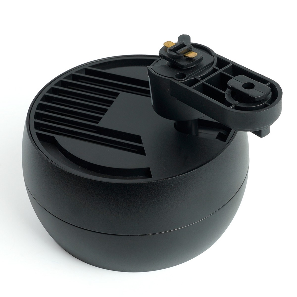 Трековые светодиодные светильники Светильник Feron AL167 трековый однофазный на шинопровод под лампу GX70 черный 48551 