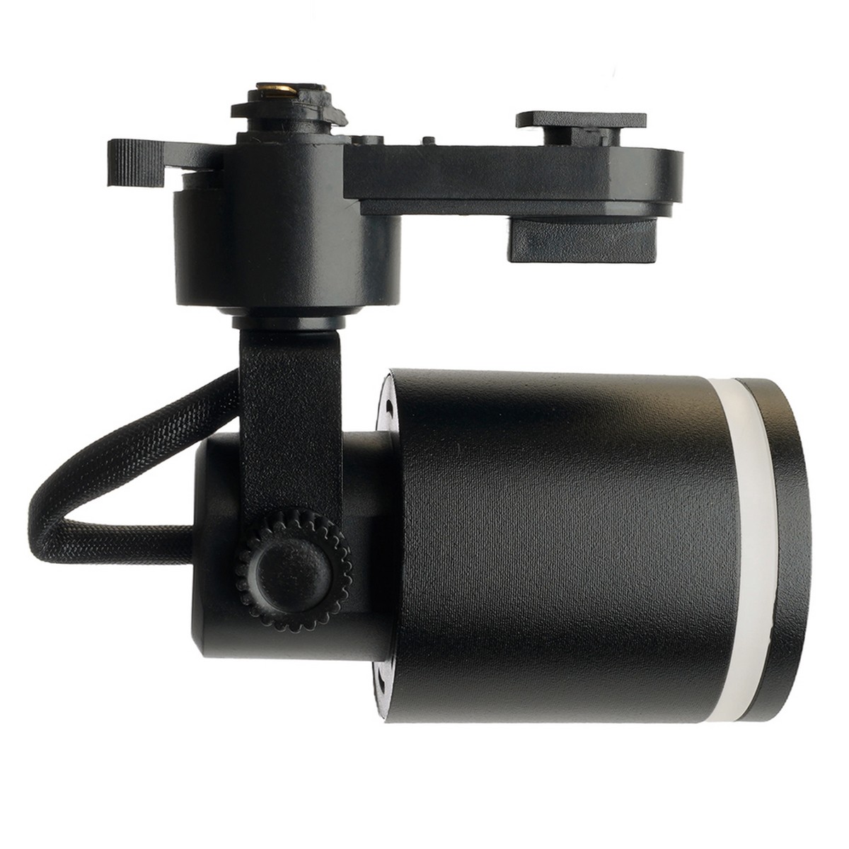 Трековые светодиодные светильники Светильник Feron AL188 трековый под лампу GU10 черный 48707 