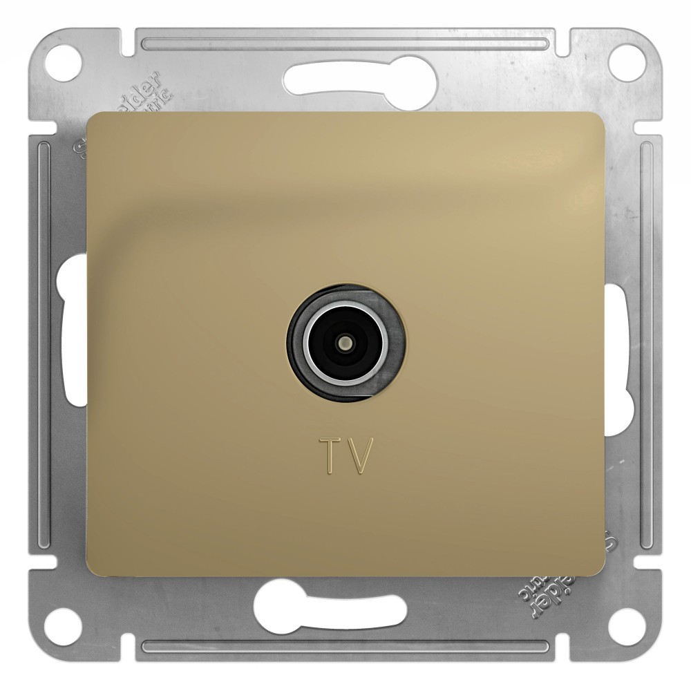 Glossa Титан Розетка TV Systeme Electric Glossa Титан коннектор GSL000493