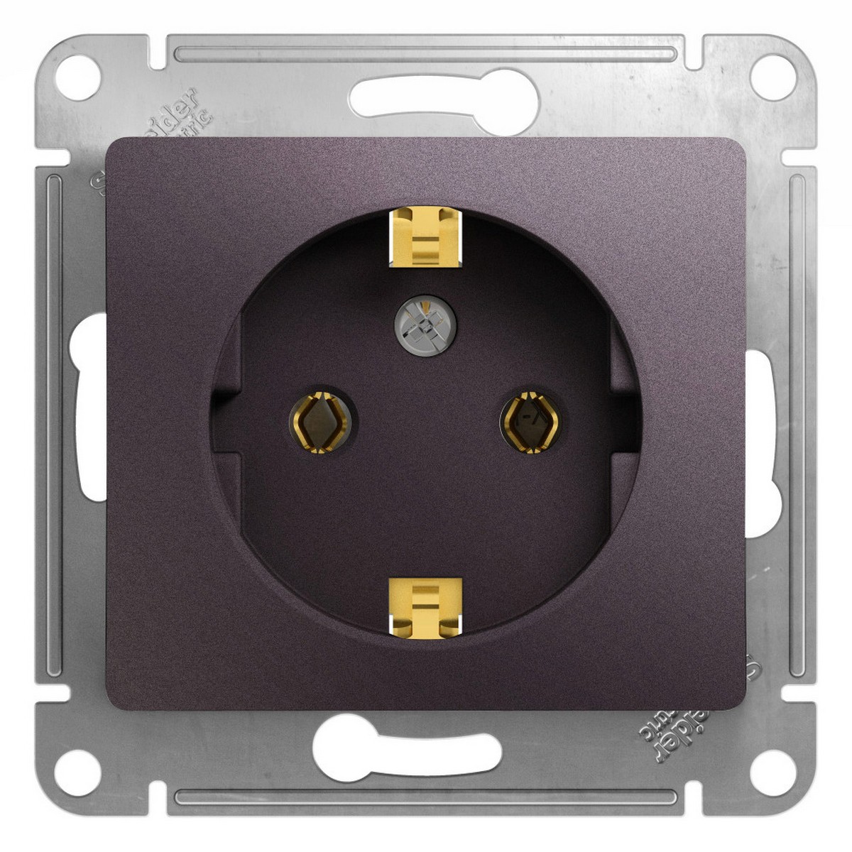 Glossa Сиреневый туман Розетка Systeme Electric Glossa Сиреневый туман с-з GSL001443