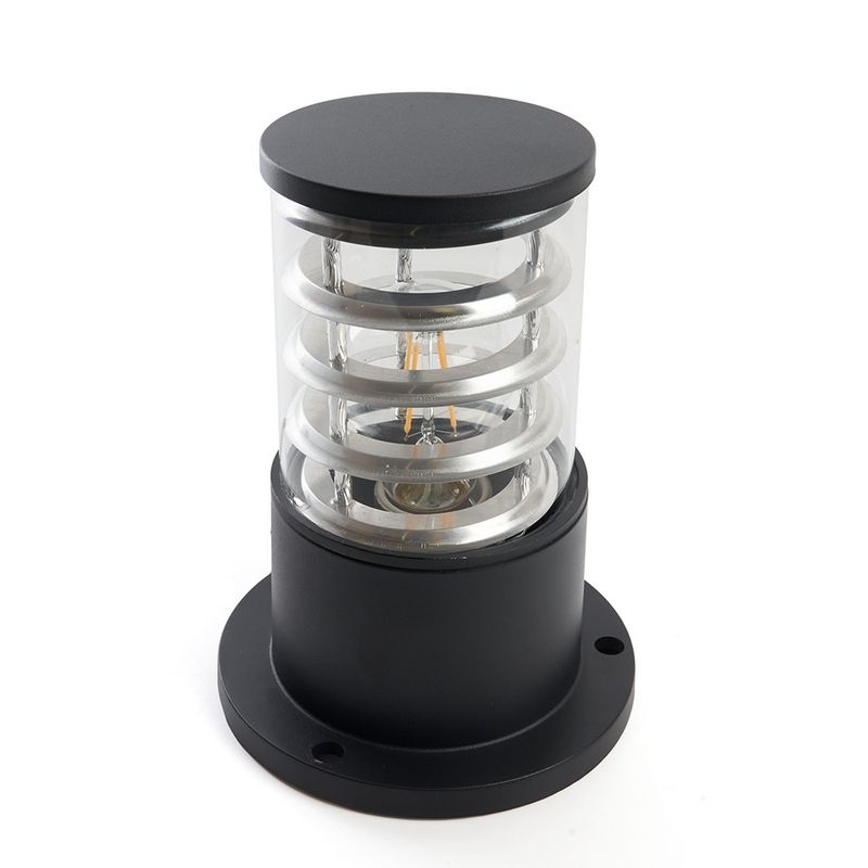 Уличные светильники на постамент Светильник садово-парковый Feron DH0800 столб  E27 230V черный 41915