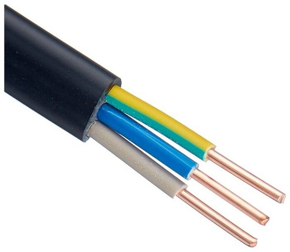 Кабель силовой ВВГ, ППГ, ВБШ жесткий Кабель силовой ВВГнг-LS 3*1,5 ГОСТ АТЛАНТ/  ОРЕНБУРГ