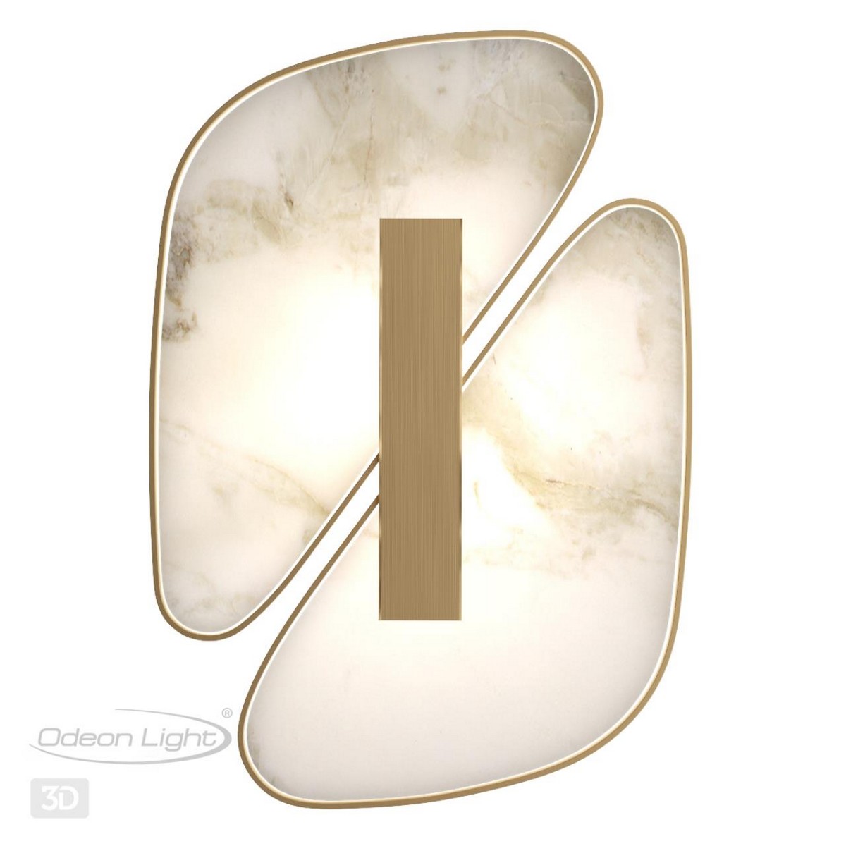 Накладные светодиодные светильники Настенный светильник ODEON LIGHT 6638/10WL CHIARA 