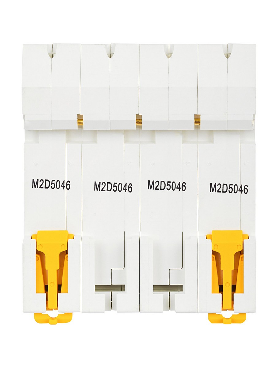 4 полюсные (четырехполюсные) Автоматический выключатель IEK ARMAT M06N 4P D 50А AR-M06N-4-D050 