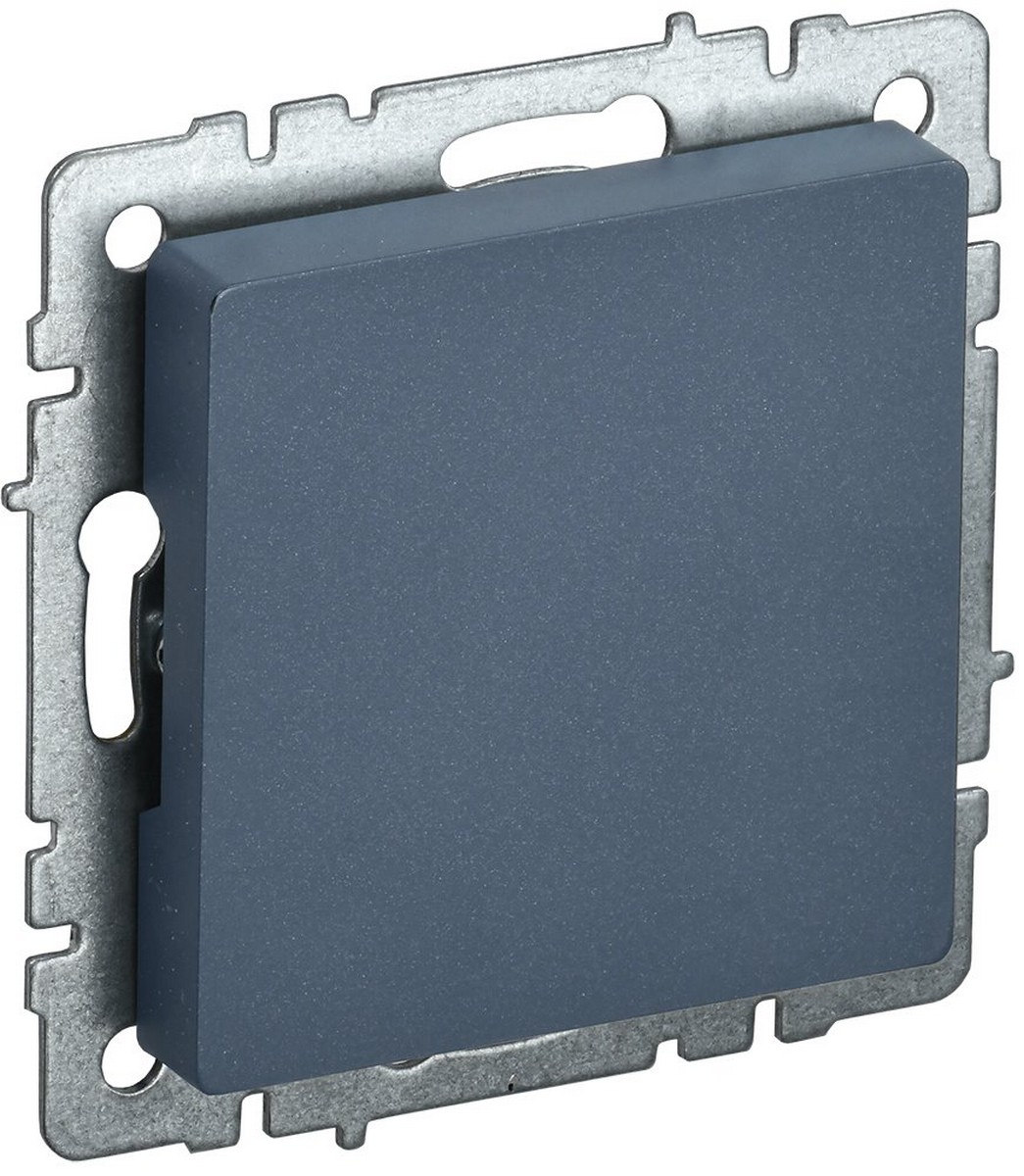 IEK Brite Маренго Заглушка IEK BRITE c суппортом МЗ10-БрМ маренго BR-PL10-K35