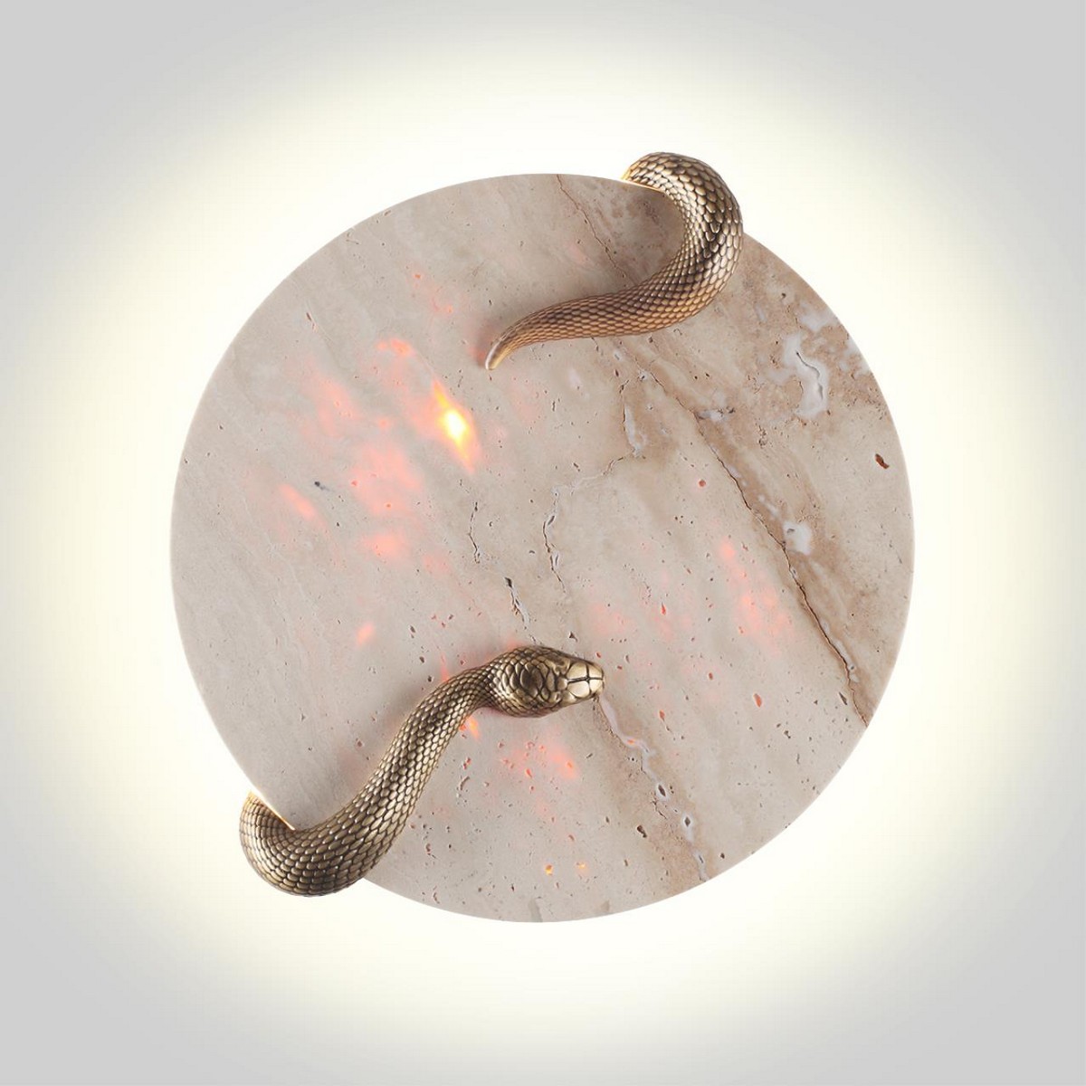 Бра Настенный светильник ODEON LIGHT 7033/10WL SNAKE LED 