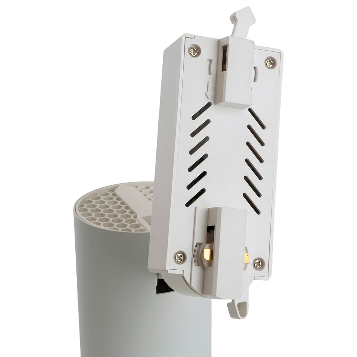 Трековые светодиодные светильники Светодиодный светильник Feron AL137 трековый 30W 4000K белый изменяемый угол освещения 15-60град 51177 