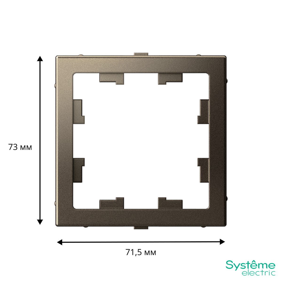 ArtGallery Мокко Адаптер Systeme Electric ArtGallery Мокко для функции AtlasDesign GAL000608