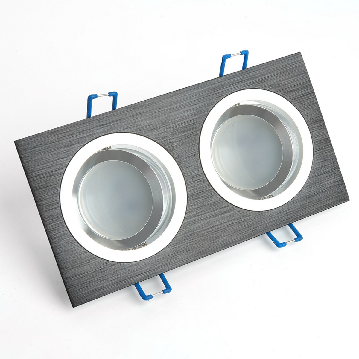 Встраиваемые светодиодные светильники Светильник встраиваемый Feron DL2802 MR16 черный 32641 