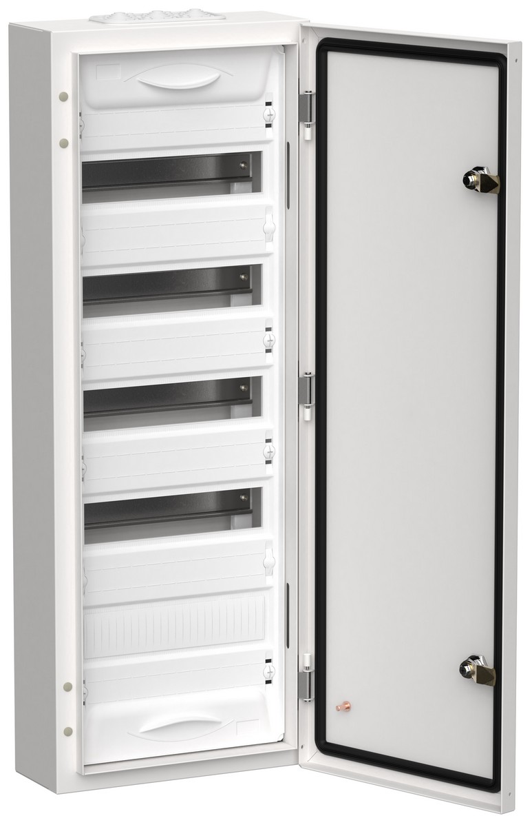 Металлические щиты и корпуса Щит металлический IEK TITAN 5 ЩРн-60 (1х60) 835х310х140 IP54 бел TI5-50-N-060-54