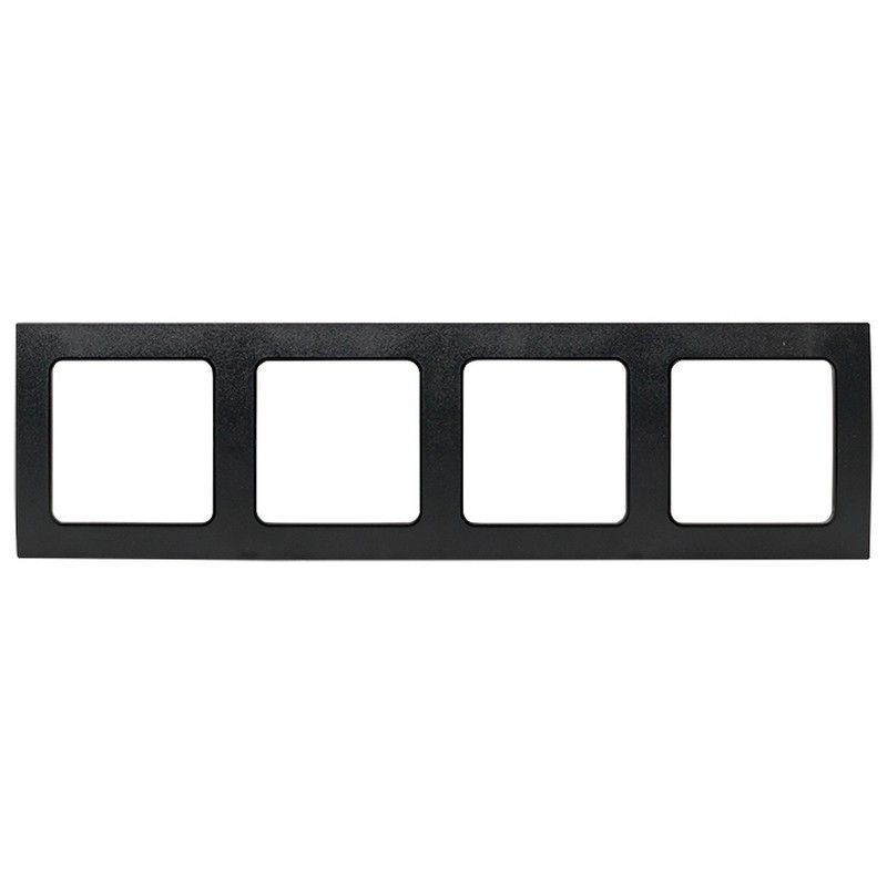 EKF Стокгольм черный Рамка 4-ая EKF PROxima Стокгольм Черный  EAM-G-303-30