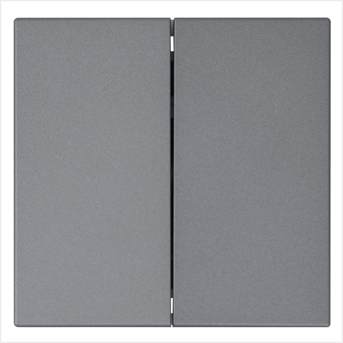 JASMART FD - розетки и выключатели Звонковый механизм JASMART FD 2 клавишный Никель 3020NI