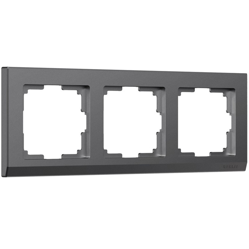 Рамки Werkel Stark Рамка Werkel на 3 поста Stark (графит матовый) W0031864