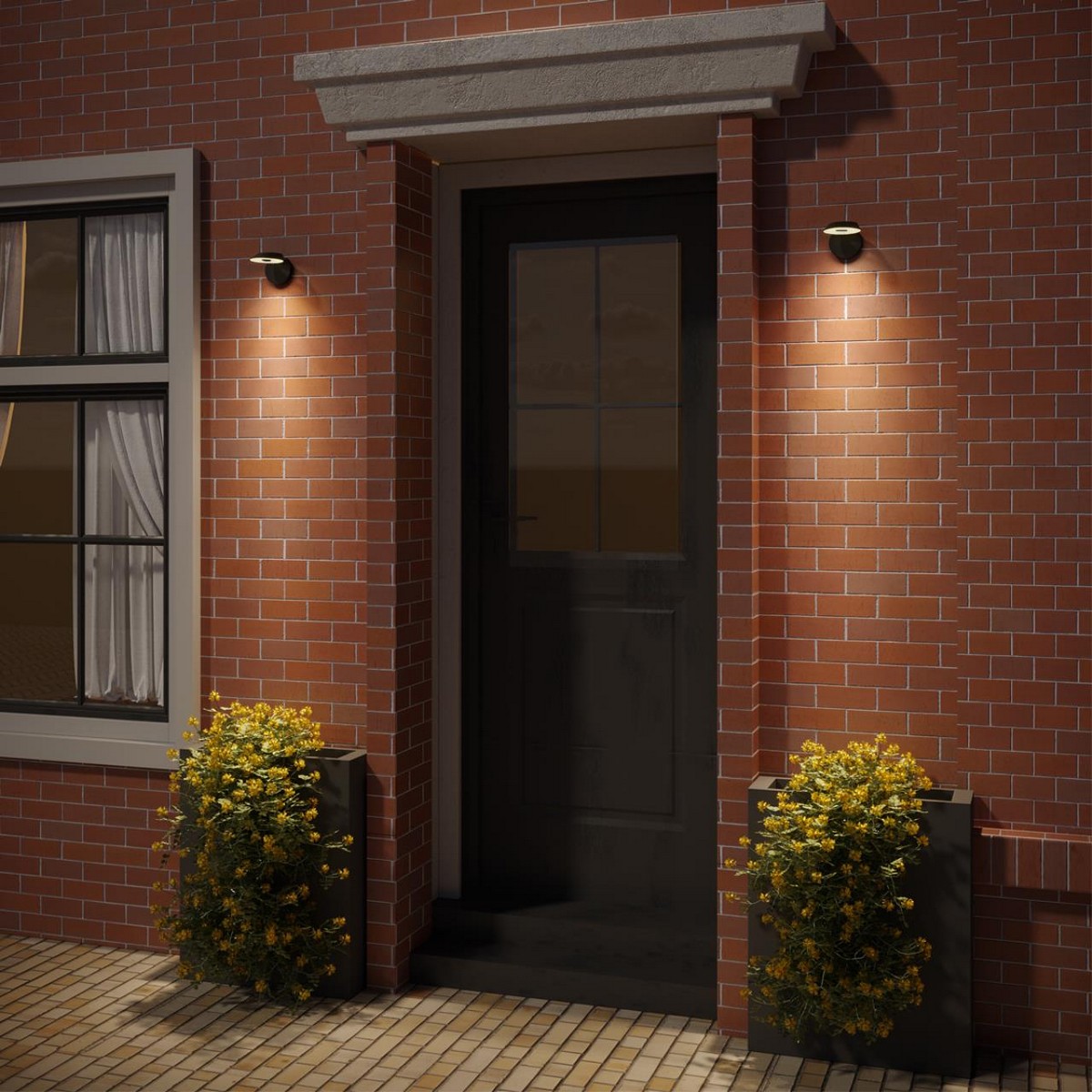 Уличные настенные светильники Светильник ландшафтный светодиодный настенный NOVOTECH ELEGANCE 359405 