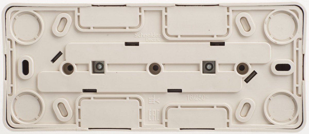 Этюд Кремовый Розетка 3-ая Systeme Electric Этюд наружный Бежевый б/з со шторками 16А 250B PA16-010K