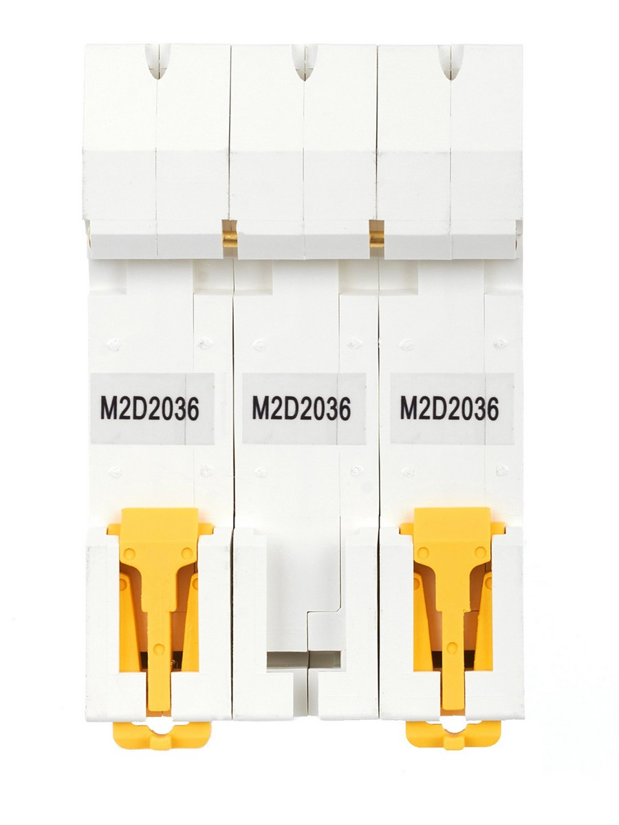3 полюсные (трехполюсные) Автоматический выключатель IEK ARMAT M06N 3P D 20А AR-M06N-3-D020 