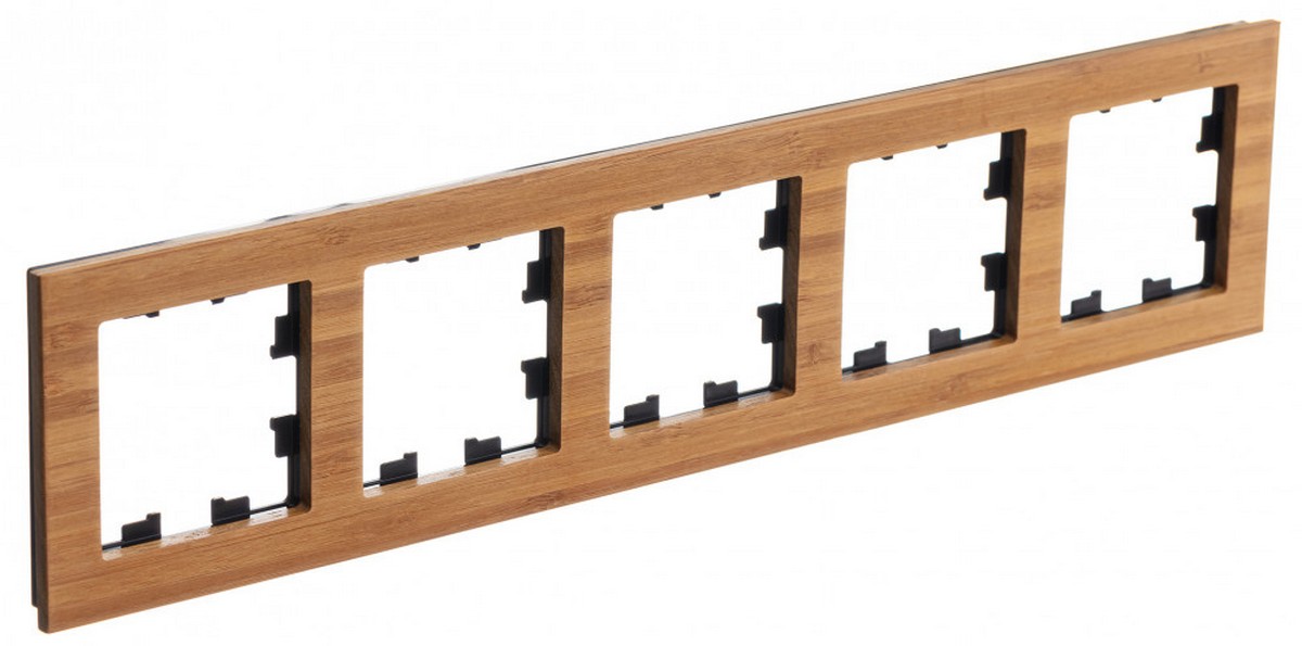AtlasDesign Рамки Nature Рамка Systeme Electric AtlasDesign Nature Дерево Бамбук 5-ая ATN353205