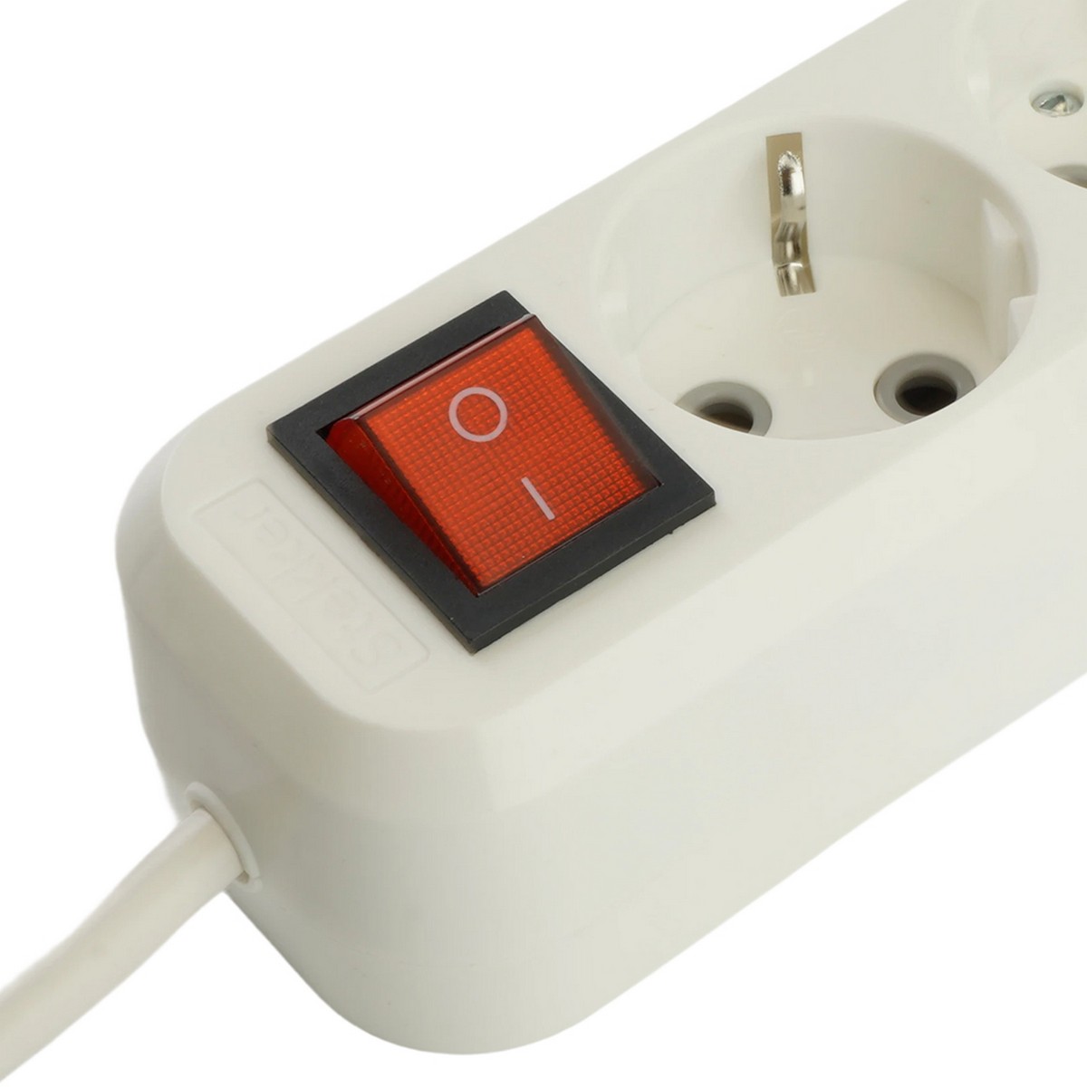 Колодки и удлинители, тройники Удлинитель 4-местный с/з с выключ. STEKKER HM071-41-05 5м 1USB+2C 2.4A Home белый 50141 