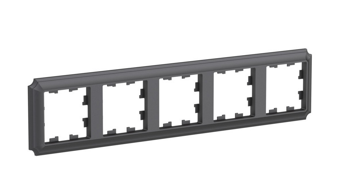 AtlasDesign Рамки Antique Рамка Systeme Electric AtlasDesign Antique Базальт 5-ая, универсальная ATN101405