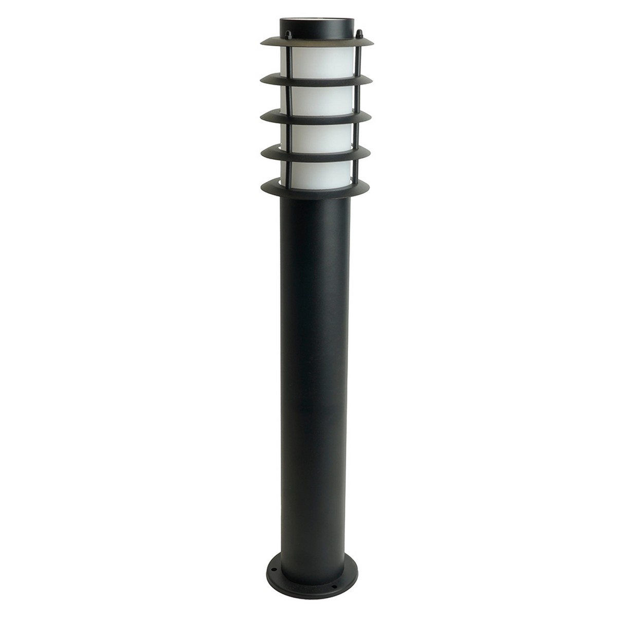 Уличные светильники столб Светильник садово-парковый Feron DH047-650 Техно столб 18W E27 черный 51528 