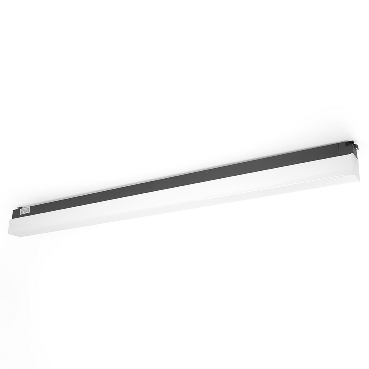 Трековые светодиодные светильники Светодиодный светильник Feron AL120 трековый однофазный на шинопровод 40W 4000K 160 градусов черный 48569 