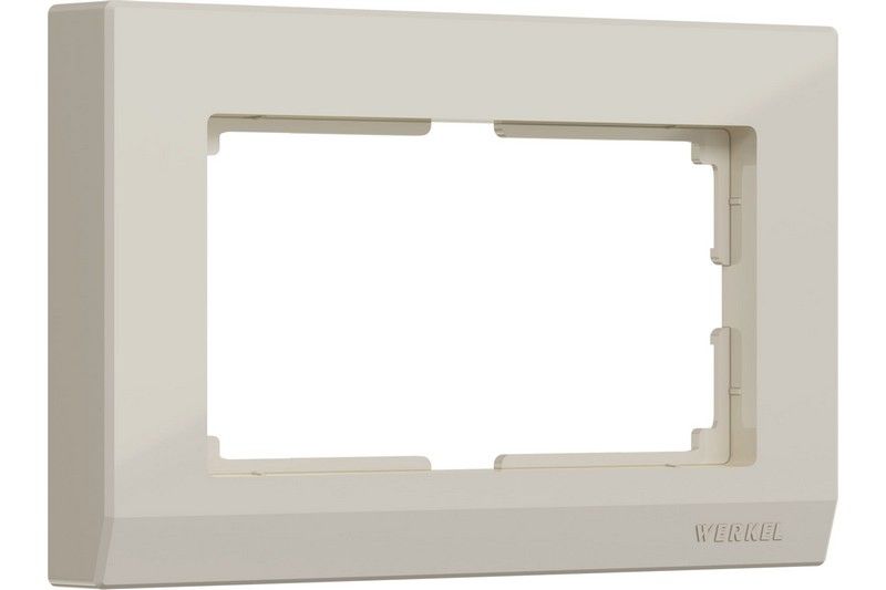 Рамки Werkel Stark Рамка Werkel Stark для двойной розетки (слоновая кость) W0081803