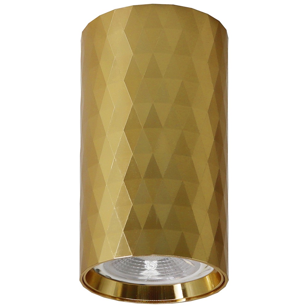 Светильники споты светодиодные Светильник потолочный Feron ML188 Barrel PRISM MR16 GU10 35W 230V золото 48673 