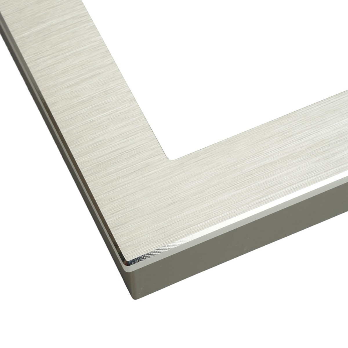 Катрин - Розетки и выключатели Stekker Рамка 2-местная (без перемычки) металл STEKKER MFR00-7012-03 Катрин серебро 50031