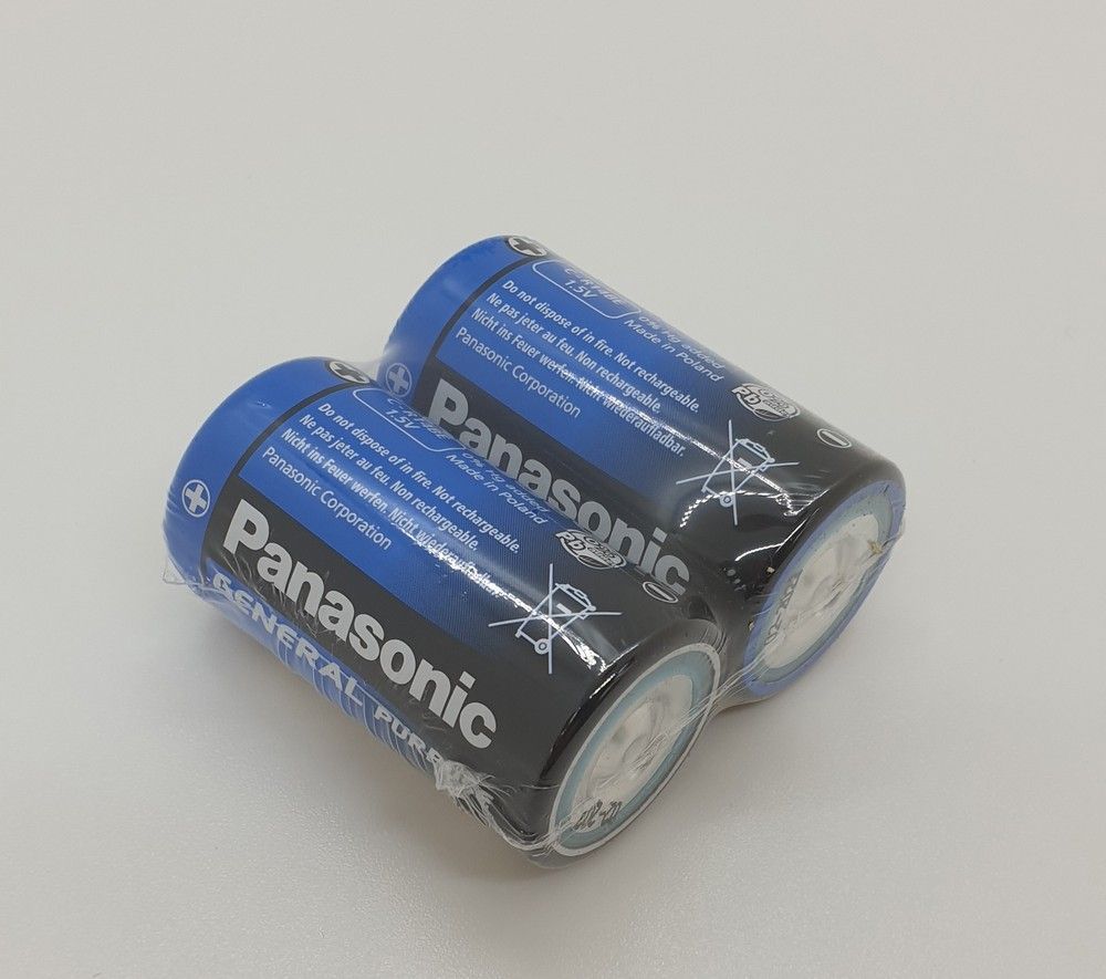 Батарейки Батарейка PANASONIC SR-2 R14 1 шт