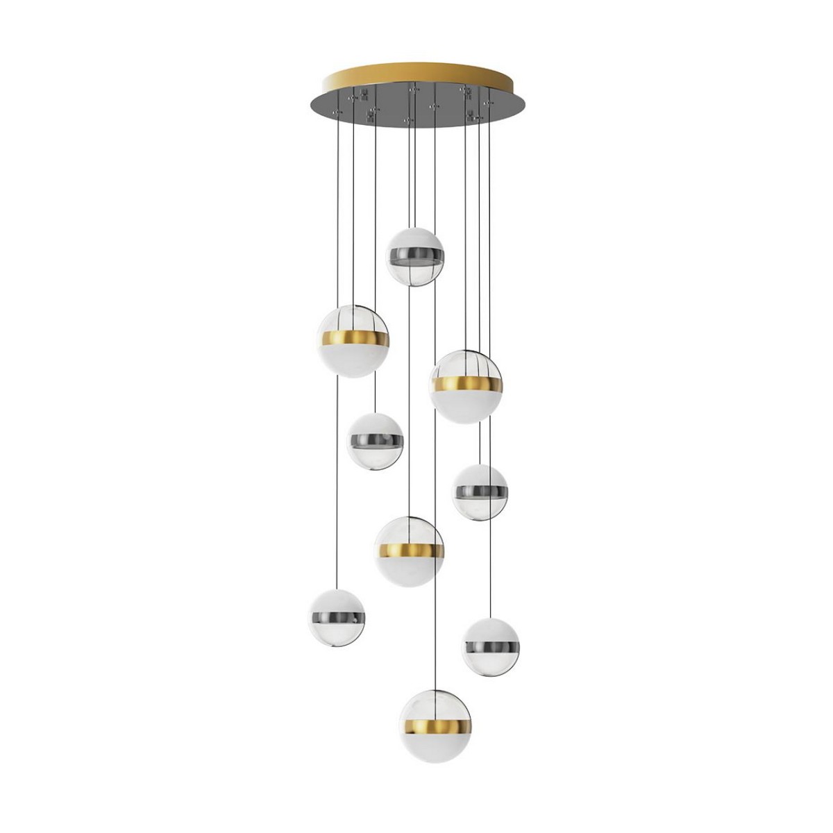 Люстры Люстра каскадная ODEON LIGHT 5037/84L RONI 