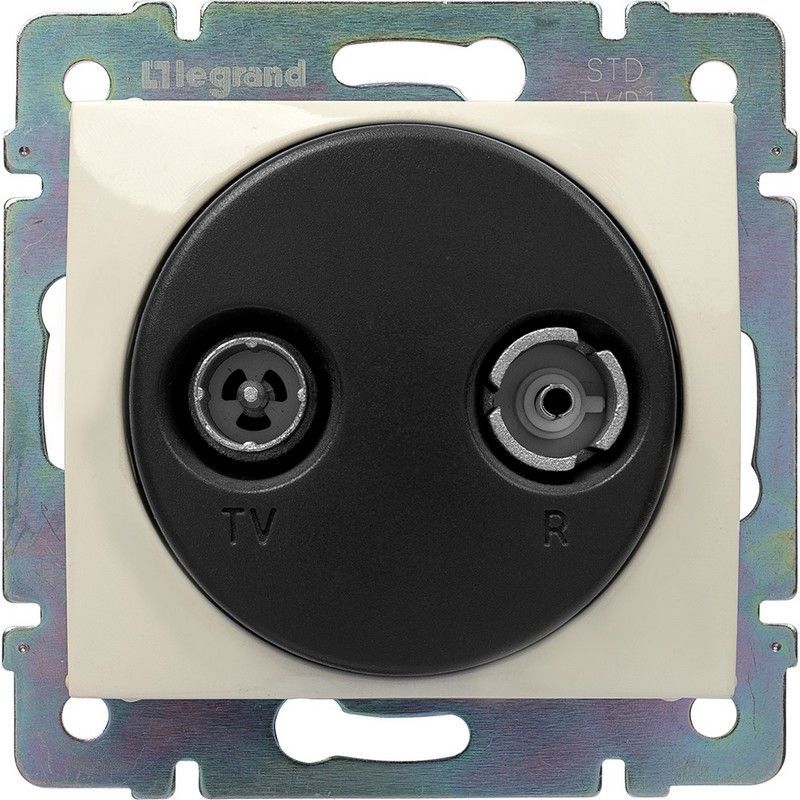 Legrand Valena Classic Кремовый Розетка TV-FM Legrand Valena Крем единственная (каб сеть) 862 МГц 1,5дБ 774332